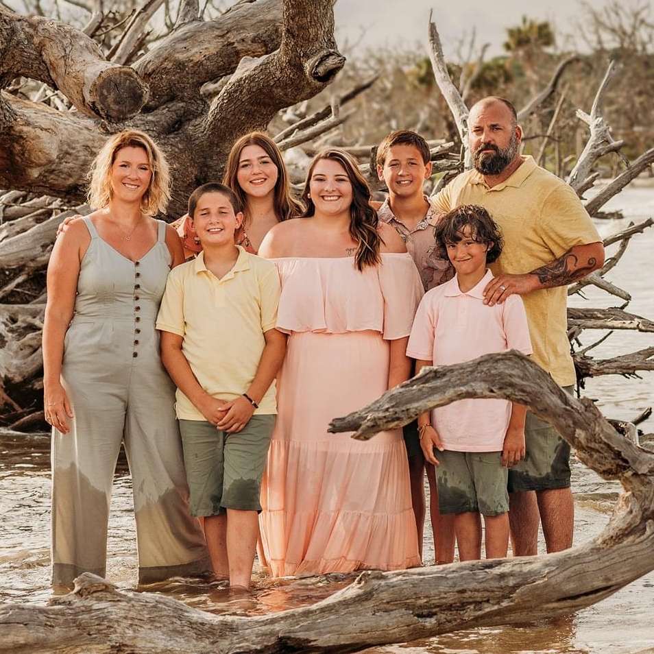 Jodi Fisher and her Family